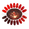 Makear Vernis Gel Couleur - Collection Red Love