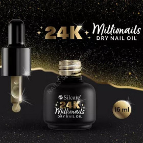 Silcare 24K Millionails - Huile cuticule ultra hydratante et régénérante non grasse