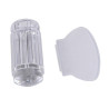 Nail Fashion Moyou - Tampon rond transparent (grattoir inclus)
