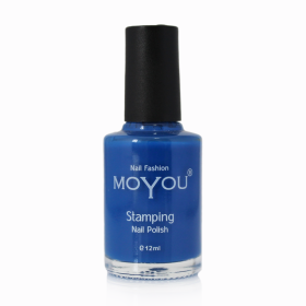 Nail Fashion Moyou - Vernis Stamping Blue