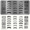 Nail Fashion Moyou - Plaque de motifs stamping Vintage 2