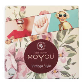 Nail Fashion Moyou - Plaque de motifs stamping Vintage 2