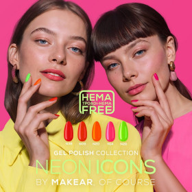 Makear Vernis Gel 8ml - Collection Neon Icons