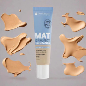 Bell Cosmetics - Fond de Teint Mat & Protect SPF25