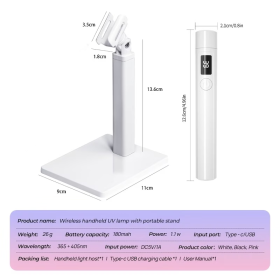 Lampe UV/LED Flash Portable
