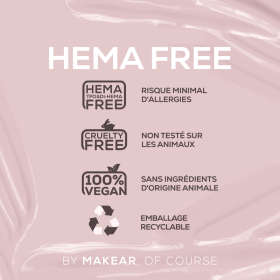 Makear Gelacryl garantie sans HEMA et sans TPO