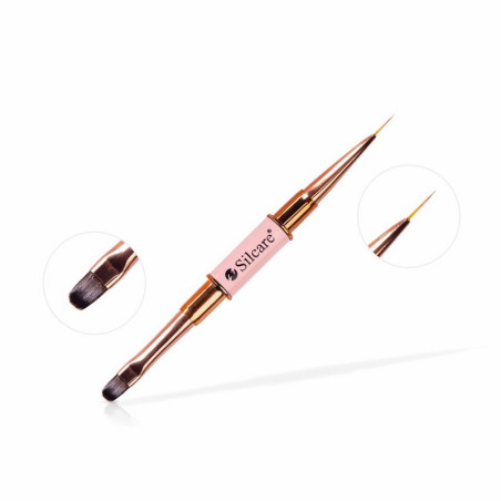 Pinceau 2en1 Gel 6 + Liner 9