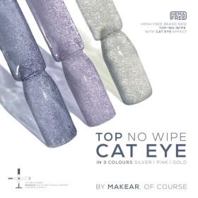 Makear - Top Coat No Wipe Cat Eye
